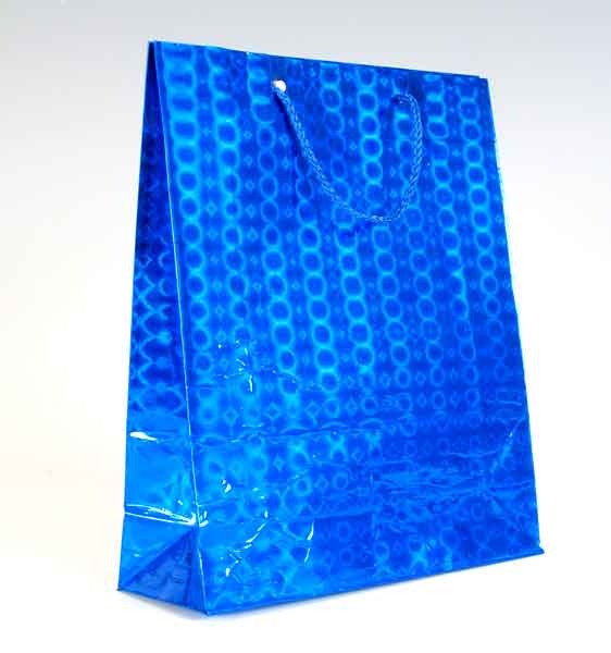 Пакет синий, большой
